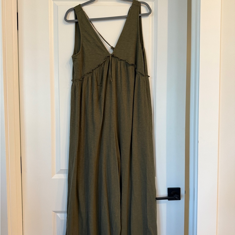 American Eagle Sunchaser knit v-neck jumpsuit